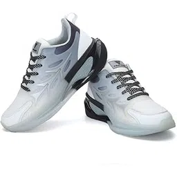 Glow in Dark Athletic Running Sneaker Sports Casual Comfort Stylish Training Walking Gym Outdoor Multipurpose Shoes with Cushioned Insole Comfort Shock Absorbing Outsole