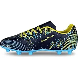 Goal Power Football Stud Shoe Foe Men/Sports and Soccer Shoe/Comfortable and Lightweight