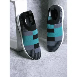 Goldstar Block Patten Lightweight Slip-on Athletics Walking Shoes