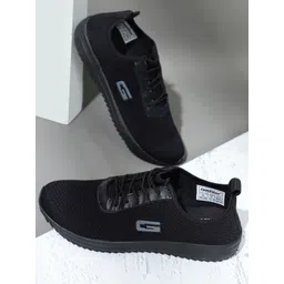 Goldstar Men Mesh Lace-Ups Walking Shoes