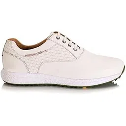 Golf Shoe | Light Weight | Waterproof | Black/Brown/Coffee/White | Golf Shoe with Button Type LACE UP