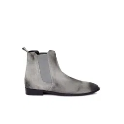 Griffin Men's Grey Chelsea Boots