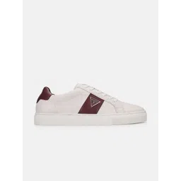 GUESS Men Colourblocked Leather Sneakers