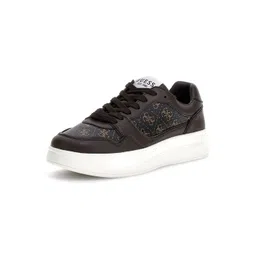 GUESS Men Printed Lace-Ups Leather Sneakers