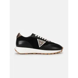 GUESS Women Colourblocked Leather Sneakers