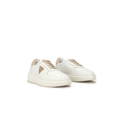 GUESS Women Colourblocked Leather Sneakers