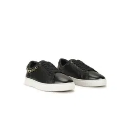 GUESS Women Textured Leather Sneakers