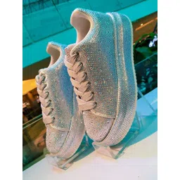 HAMSTER LONDON Women Printed Lace-Ups Sneakers