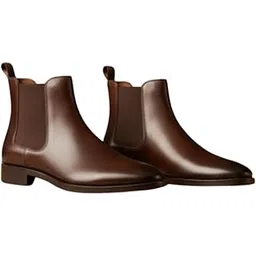 Handmade Chelsea Leather Boots for Men with Premium Craft Construction for Office and Casual Wear
