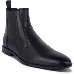 Handmade Obsidian Black Chelsea Boots for Riding Biking for Men - RGCL - UK 12 Boots For Men
