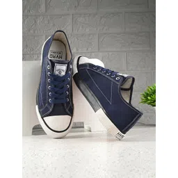 Harvard Men Woven Design Sneakers