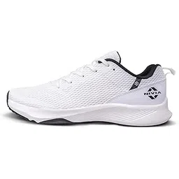 Hawks 2.0 Training Shoe | Running Shoe | Sports and Athletic Footwear with Upper Mesh | White-UK11