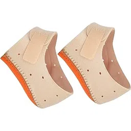 Heel Protector Sleeve, Plantar Fasciitis Spurs Cushion Lightweight for Running and Playing Badminton(S code)