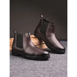 HERE&NOW Men Casual Chelsea Boots