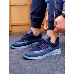 HERE&NOW Men Mesh Running Shoes