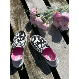 HEYDUDE Women Perforations Slip-On Sneakers