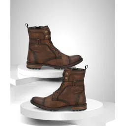 High ankle Derby Boots For Men