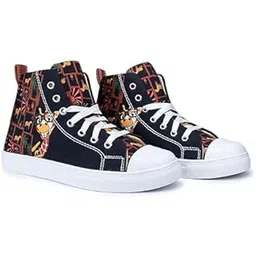 High Ankle Sneakers for Women (Playfull Giraffe)