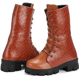 High Ankle Stylish Calf Boots For Womens And Girls