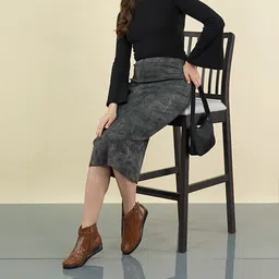 High Ankle Winter Walking Broad Feet Side Zipper Closure Casual Buckle Boots For Women