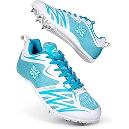 High-Performance Outdoor Running/Athletic Track and Field Shoes with Removeable Spike|Durable Sports Footwear Shoe for Adult, Men Women & Boys Kids