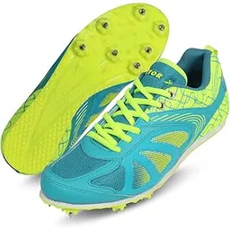 High-Performance Outdoor Running/Athletic Track and Field Shoes with Removeable Spike|Durable Sports Footwear Shoe for Adult, Men Women & Boys Kids