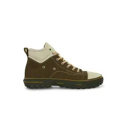 High-Top Round-Toe Casual Shoes