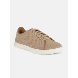HIGHLANDER LACE-UP TEXTURED SNEAKERS