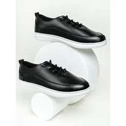 HIGHLANDER PU LACE-UP SNEAKERS