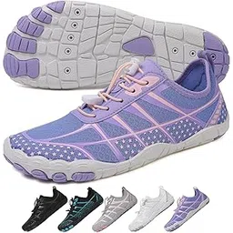 Hike Barefoot Shoes for Womens Men,Quick Dry Water Shoes,Beach Pool Aqua Swim Surf Hiking Walking Shoe,Non-Slip Athletic Footwear Wide Toe Water Shoe