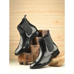 Hirels Men Casual Heeled Chelsea Boots