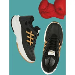 HIROLAS Men Memory Foam Mesh Running Shoes