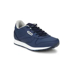 HIROLAS Men Navy Blue Running Shoes
