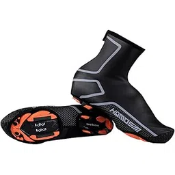 HomDSim Cycling Shoe Covers Winter Waterproof Windproof Warmer Mountain Road Bike Shoe Covers Outdoor Sports Rain Overshoes