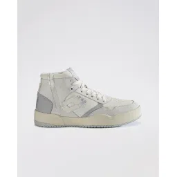 Hoop Star OG High - Premium leather sneaker - star white star white