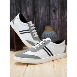 Hoversole Men's Cosmo Pearl Grey Sneakers
