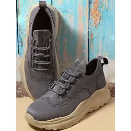 Hoversole Men's Gravity Grey Casual Sneakers