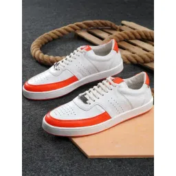 Hoversole x Nico Nerini Men's Light Saber White Popsicle Casual Sneakers