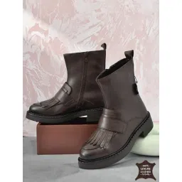 Hoversoul x Nico Nerini Women's Flana Brown Booties