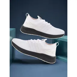 HRX by Hrithik Roshan Men Woven Design Lightweight Lace-UpsSneakers