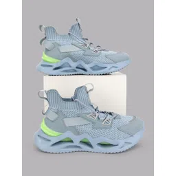 HRX by Hrithik Roshan Men Woven Design Mesh Sneakers