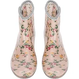 Huairdum Womens Waterproof Woman Rain Boots, Anti-Slip Rain Boots, Hospital And Daily Use For Garden, Factories, Industry Mine(38 Yards)