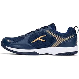 HUNDRED Court Star Badminton Shoes (Non Marking) | Also Perfect for Squash, Table Tennis, Volleyball, Basketball & Indoor Sports | Lightweight & Durable | X-Cushion Protection