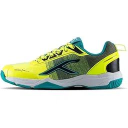 Hundred Quantum Boom Unisex Non-Marking Court Shoes | Badminton, Pickleball, Table Tennis & Other Indoor Sports | Lightweight, Cushioned Grip