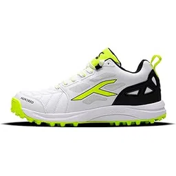 HUNDRED TerraField Cricket Shoes | TerraSpike Rubber Studs | Embedded Support Plate for Stability | Lightweight & Durable | Ideal for Turf, Ground & Hard Surfaces
