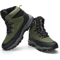 HUNTER Outdoor Hiking Trekking Fashion Biking Stylish Comfortable High-Top Boots,Rugged Non-Slip Sole, Adventure Trekking Footwear