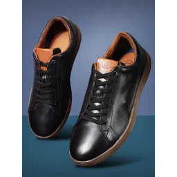 Hush Puppies Men Leather Sneakers