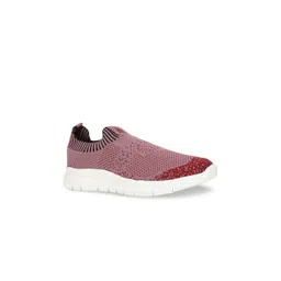 Hush Puppies Women Woven Design Slip-On Sneakers