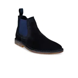 HX London Men Mid-Top Suede Chelsea Boots