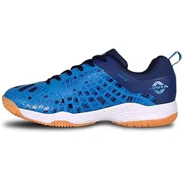 HY-Energy 2.0 Badminton Shoes for Men, Duofoam Cushion, Breathable Mesh, Non Marking Sole, Ideal for Badminton, Volleyball, Squash, Table Tennis, Pickleball